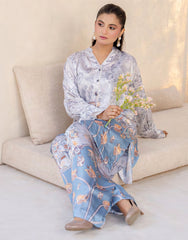 2pc Silk Suit