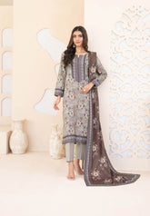 3pc Staple Digital Print Suit with Digital Print Dupatta