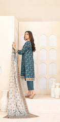 3pc Staple Digital Print Suit with Digital Print Dupatta
