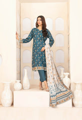 3pc Staple Digital Print Suit with Digital Print Dupatta
