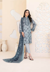 3pc Staple Digital Print Suit with Digital Print Dupatta