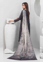 3pc Digital printed lawn suit with embroidered digital print cutwork Dupatta