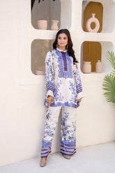 2pc Silk Suit