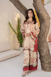 2pc Silk Suit