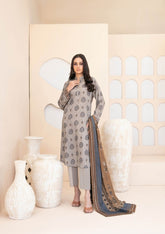 3pc Staple Digital Print Suit with Digital Print Dupatta