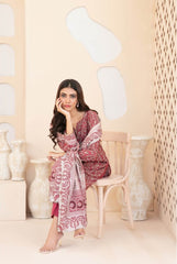 3pc Staple Digital Print Suit with Digital Print Dupatta
