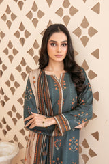 3pc Staple Digital Print Suit with Digital Print Dupatta