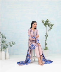 3pc Staple Digital Print suit with Diamond Digital Print Dupatta