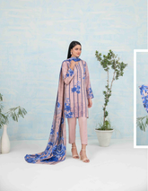 3pc Staple Digital Print suit with Diamond Digital Print Dupatta