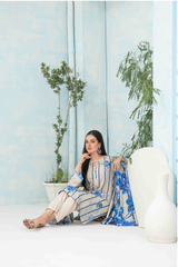 3pc Staple Digital Print suit with Diamond Digital Print Dupatta