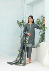 3pc Staple Digital Print suit with Diamond Digital Print Dupatta