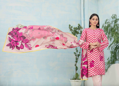 3pc Staple Digital Print suit with Diamond Digital Print Dupatta