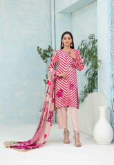 3pc Staple Digital Print suit with Diamond Digital Print Dupatta