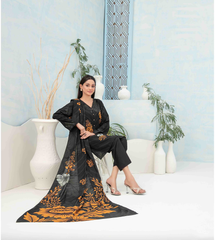 3pc Staple Digital Print suit with Diamond Digital Print Dupatta