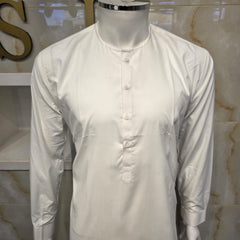 214 off white mens Simple and sophisticated collarless suit