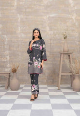 2pc Stitched Saliha Digital Print suit