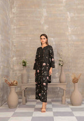 2pc Stitched Saliha Digital Print suit
