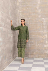 2pc Stitched Saliha Digital Print suit