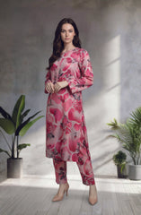 2pc Gulzar stitched staple Lawn digital print