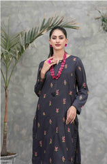 Zuri charcoal grey colour two piece