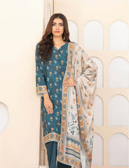 3pc Staple Digital Print Suit with Digital Print Dupatta