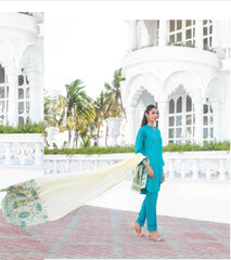 Tawakal sky blue heer collection