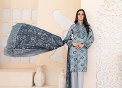 3pc Staple Digital Print Suit with Digital Print Dupatta