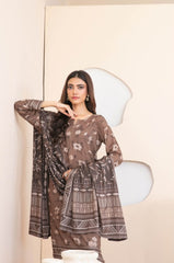 3pc Staple Digital Print Suit with Digital Print Dupatta rahab