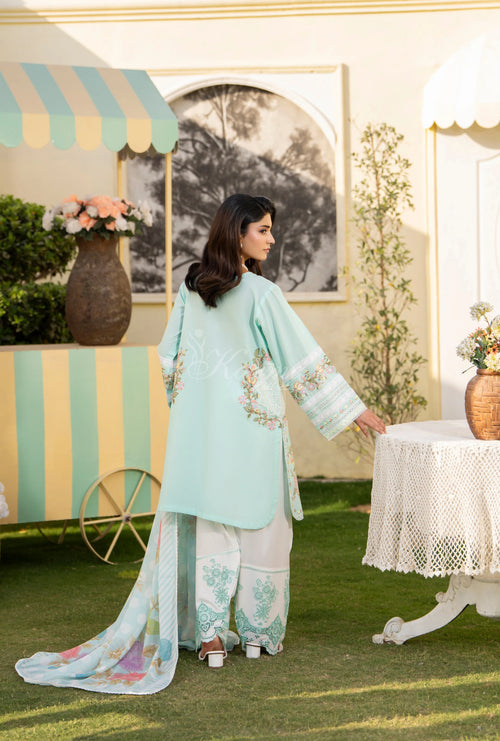 Original karma collection 3pc suit AQUAMARINE KC-1561