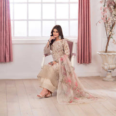 KC 1461 skin colour floral print