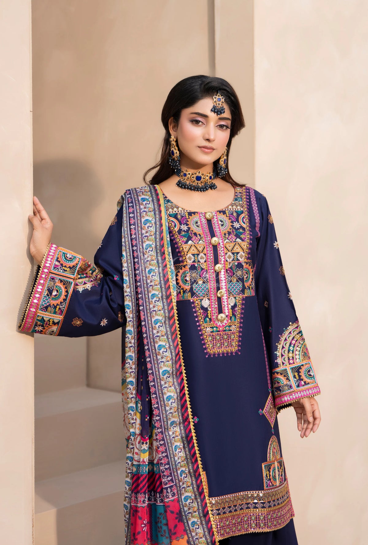 Original karma collection INK NAVY
KC-1563 3pc outfit
