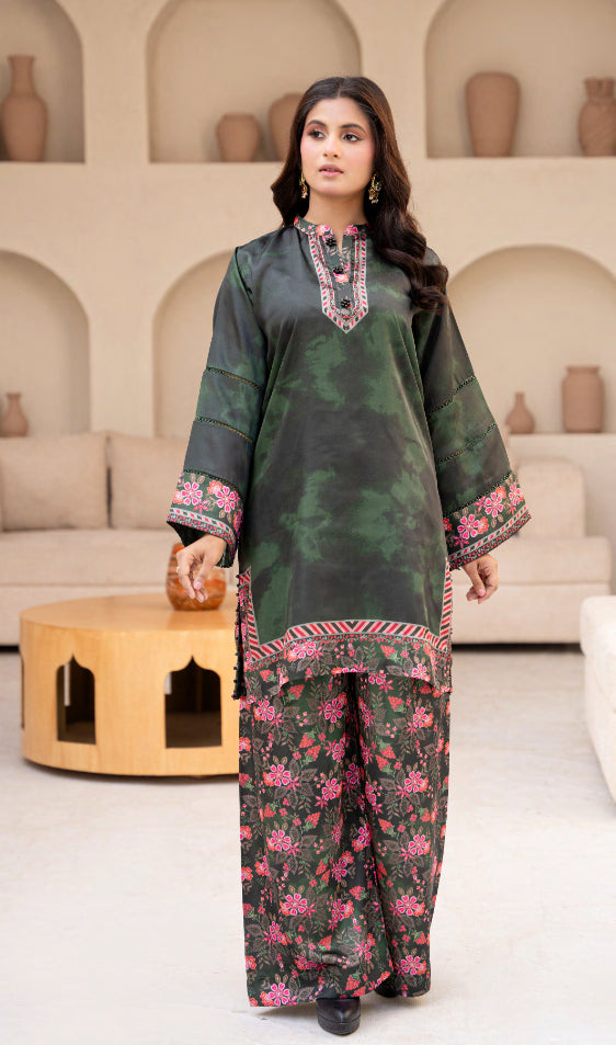 2pc Silk Suit