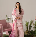 Soft Pink Karma Signature Embroidered 3 Piece suit