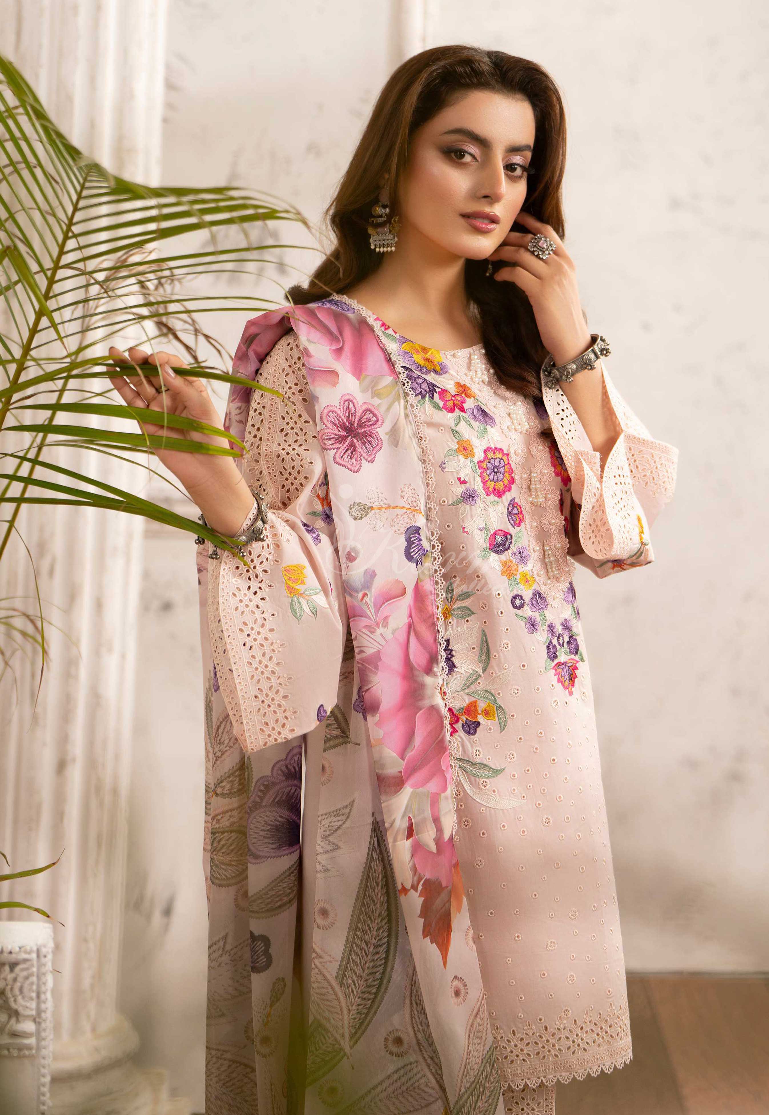 Original karma collection ROSY AURA KC-1564 3pcs outfit