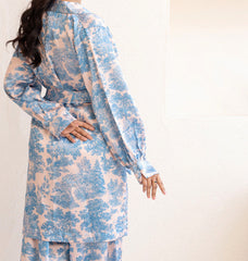 2pc Silk Suit
