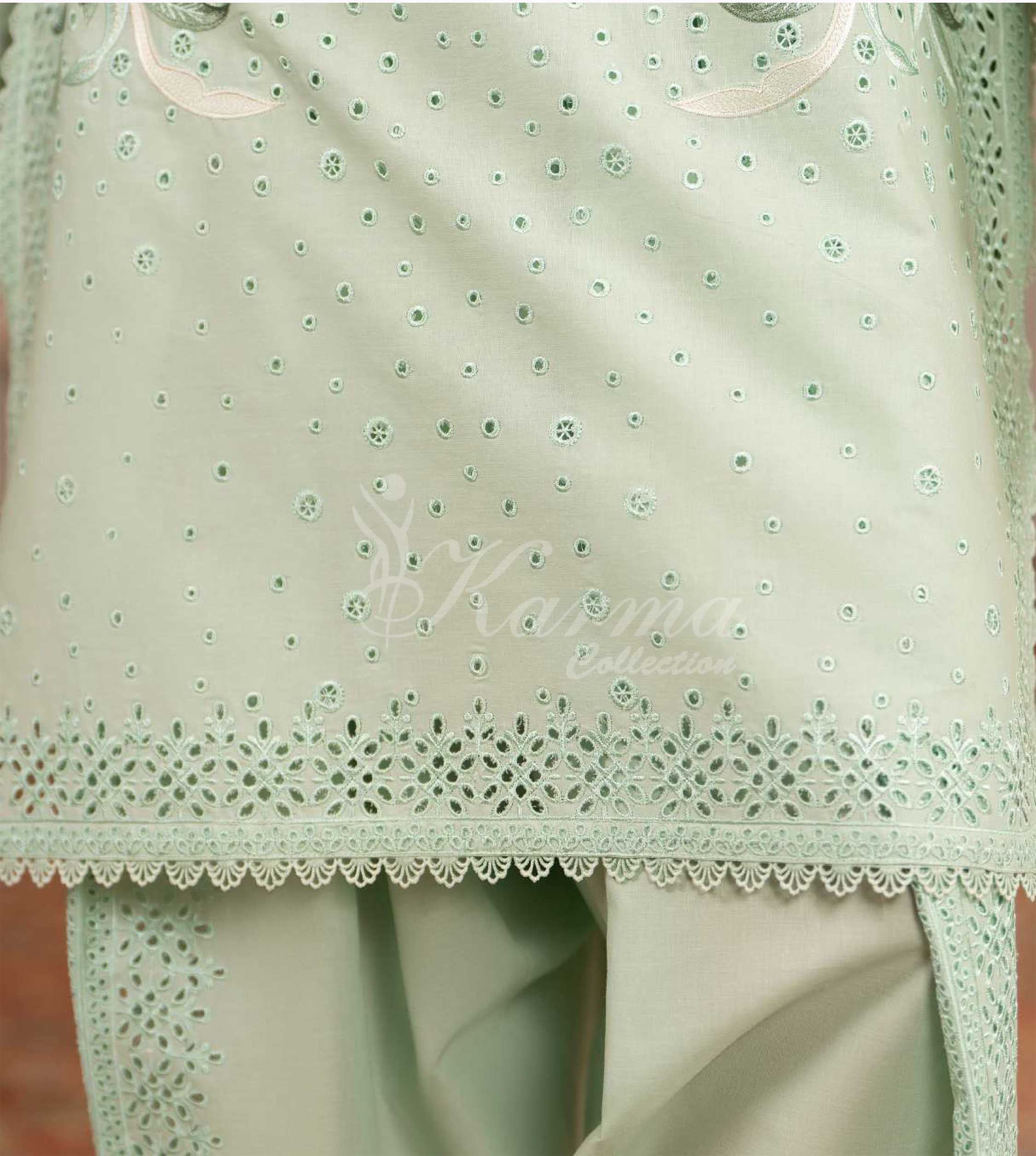 Original karma collection AQUA FLORA KC-1564 3pcs outfit