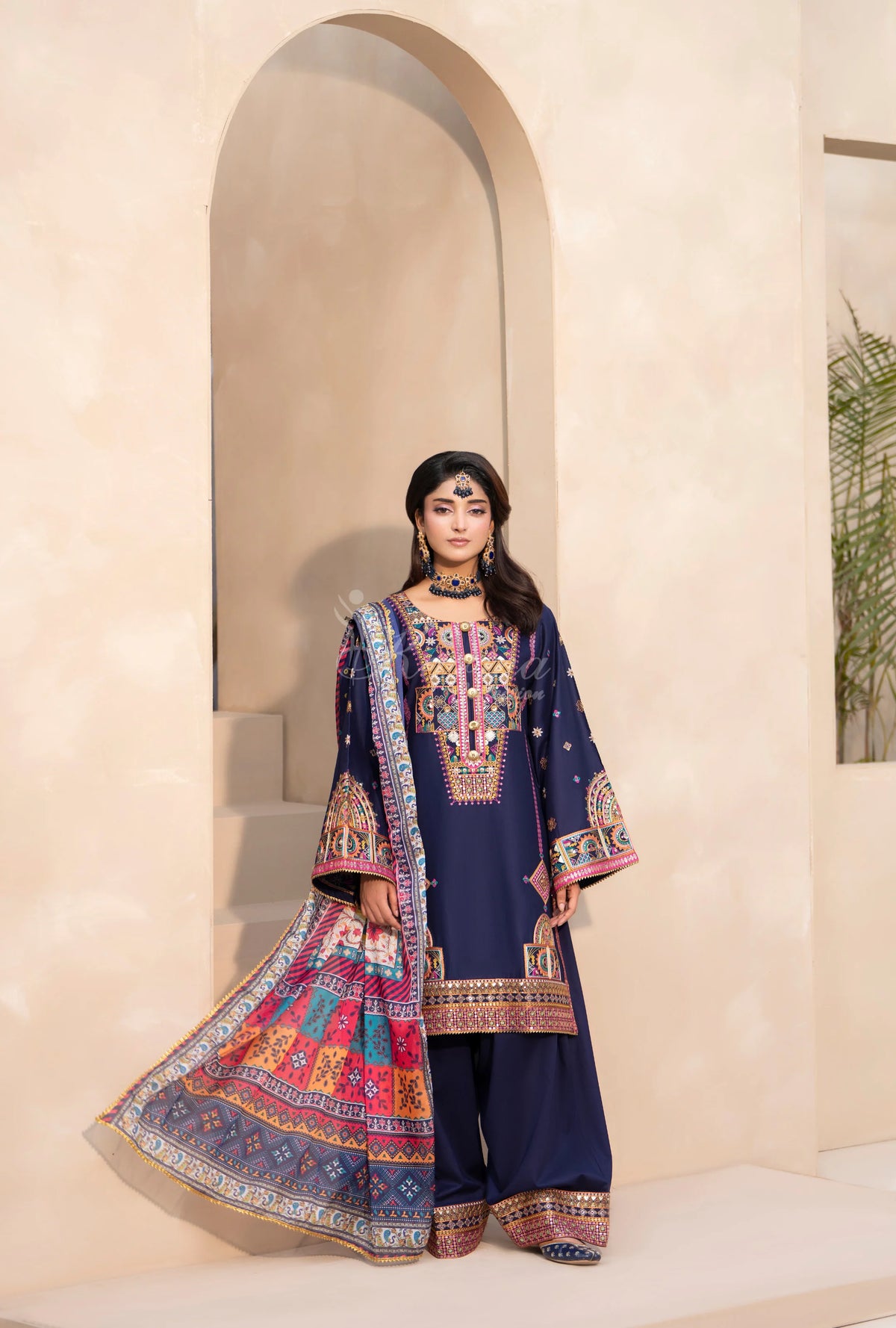 Original karma collection INK NAVY
KC-1563 3pc outfit