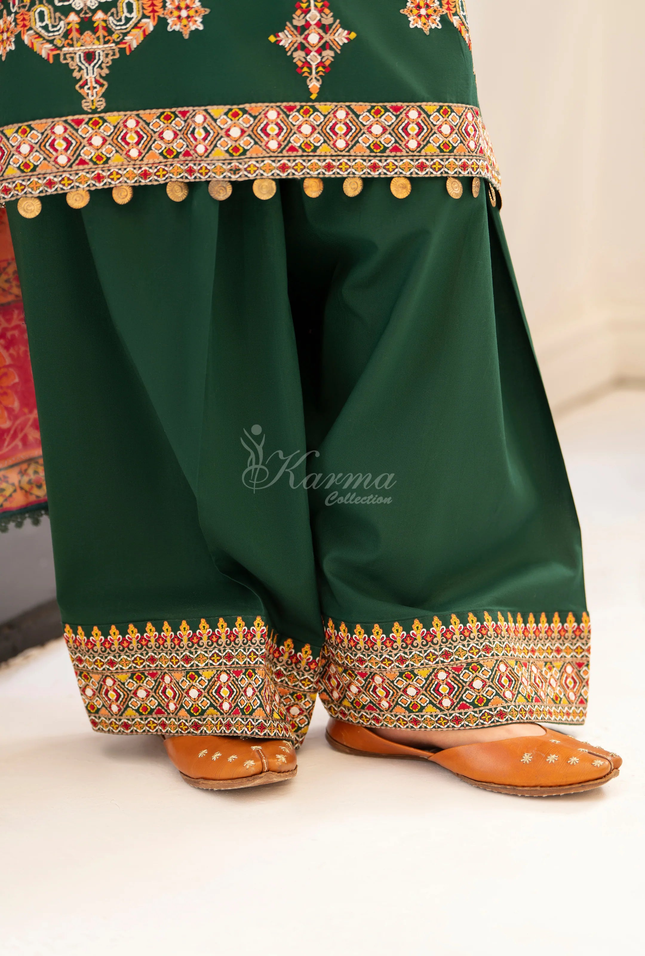 Original karma collection EVERGREEN Kc 1557 3 pc outfit