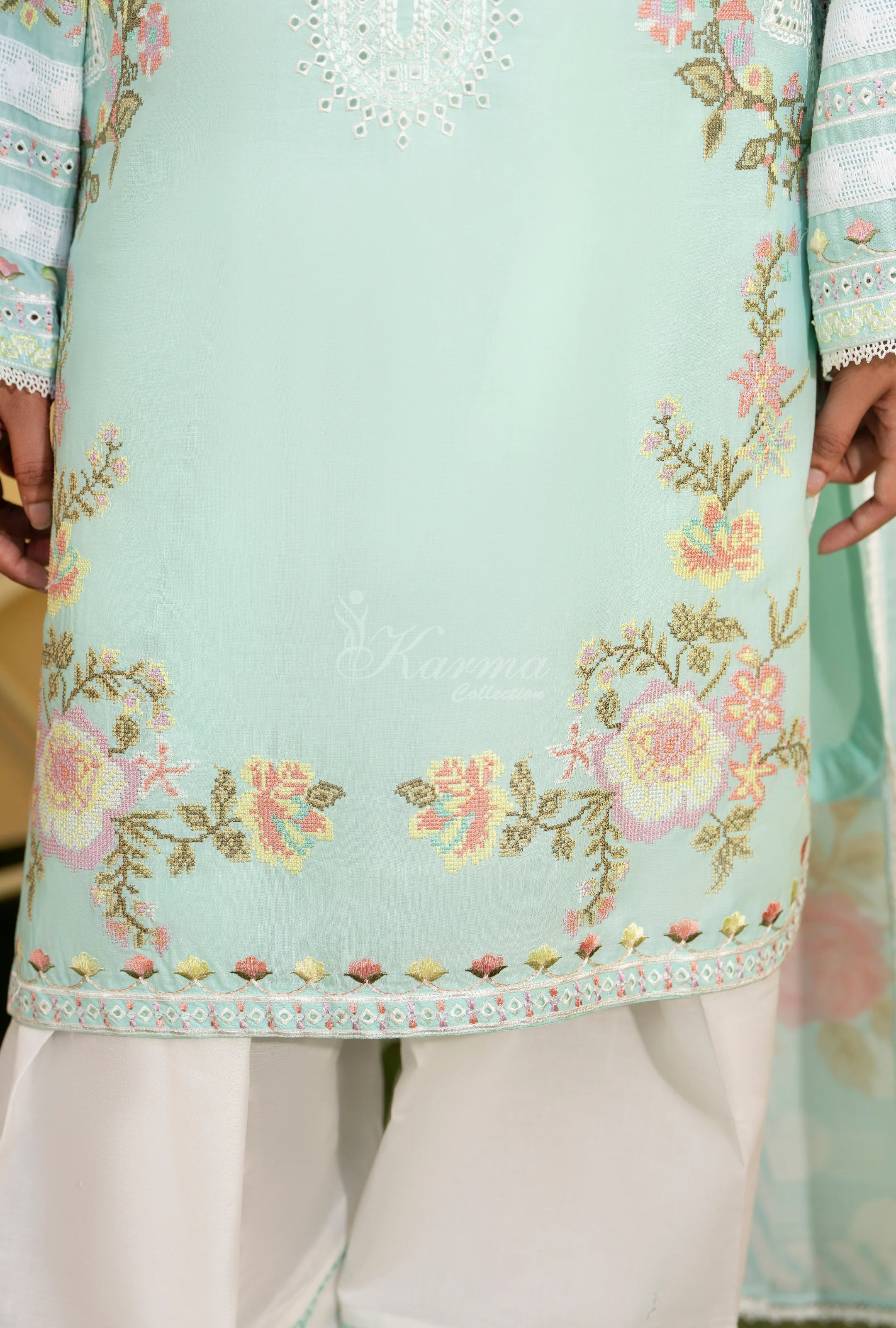 Original karma collection 3pc suit AQUAMARINE KC-1561