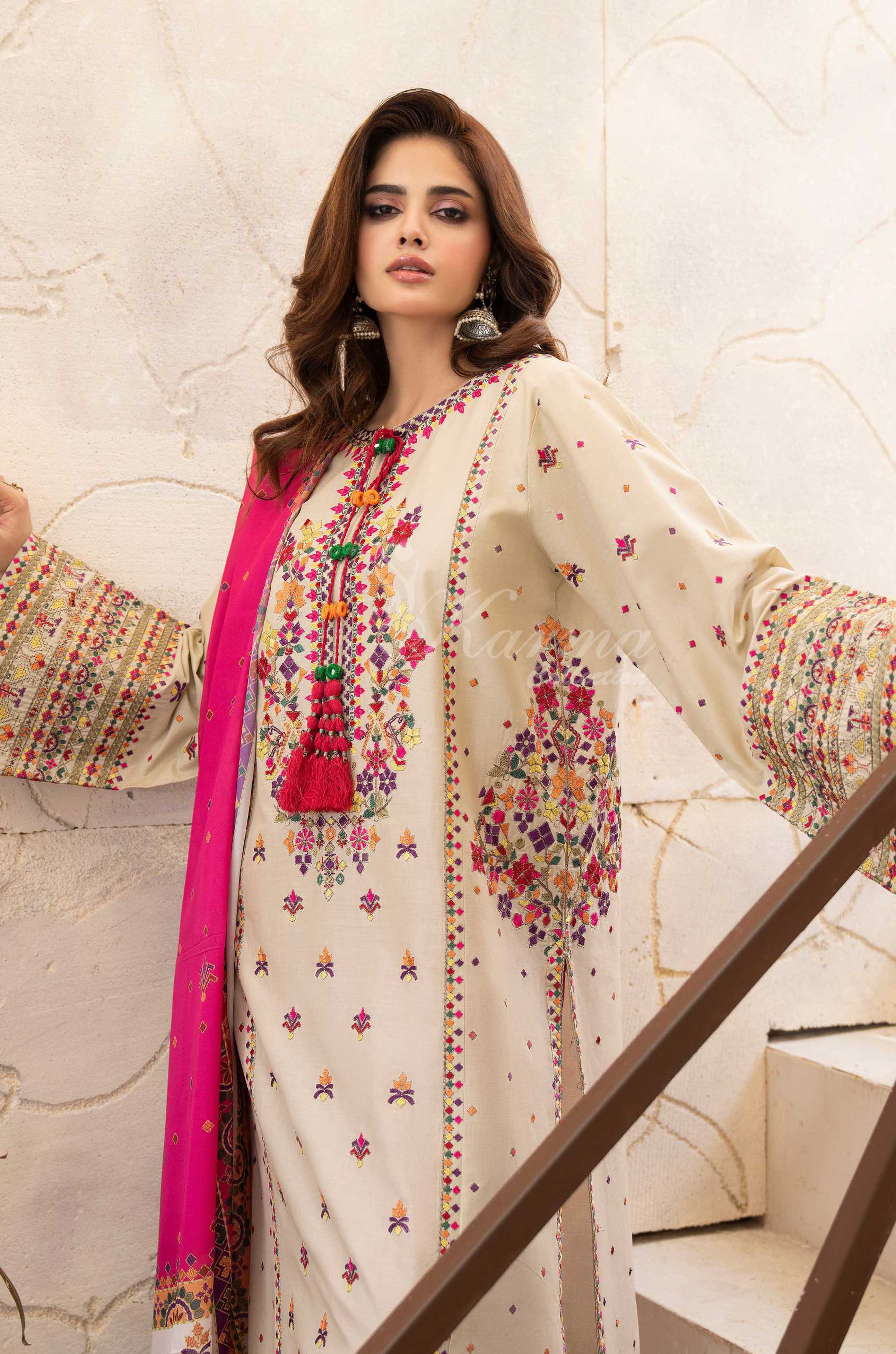 Original karma collection SANDSTONE BLOOM KC-1565 3pcs outfit