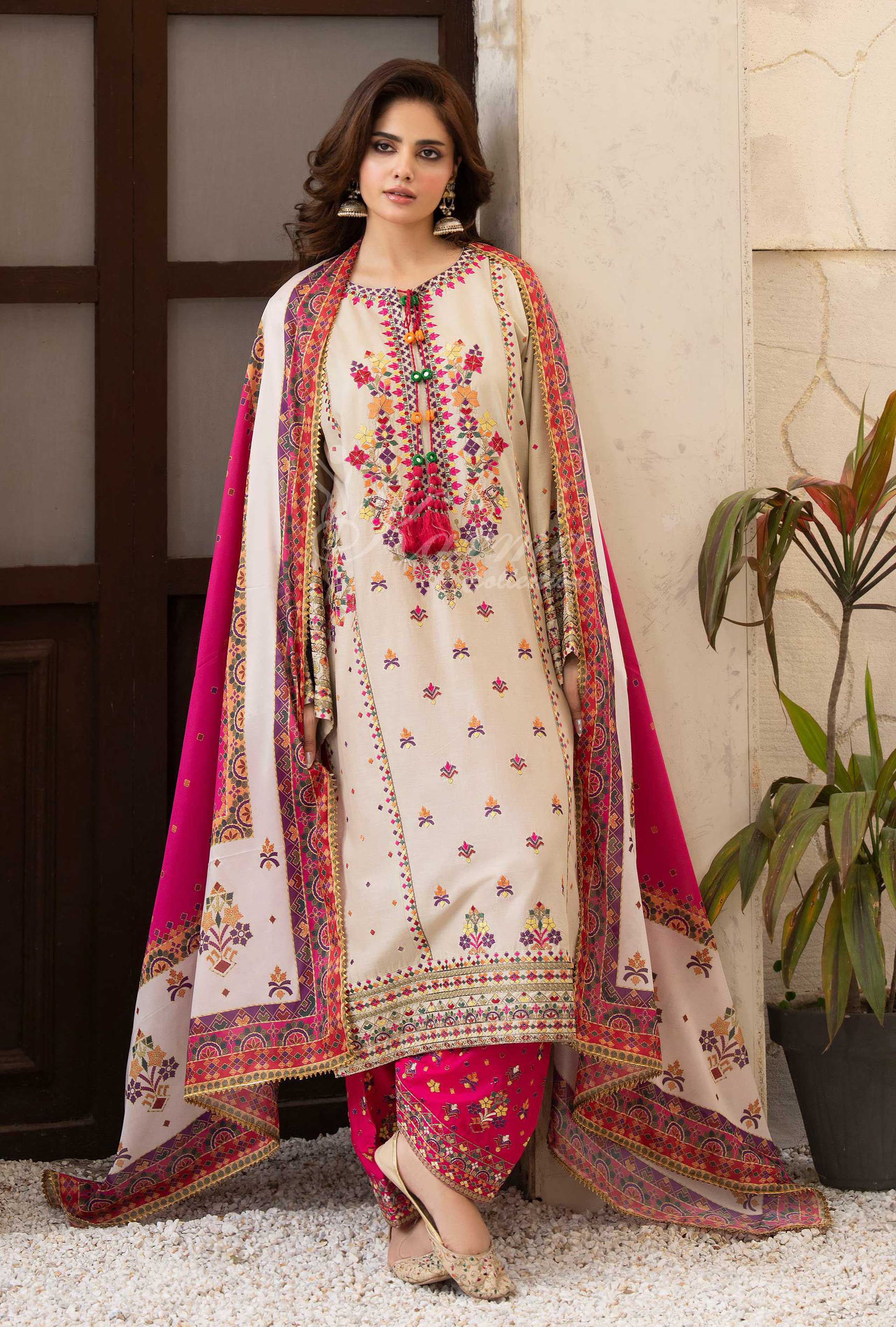 Original karma collection SANDSTONE BLOOM KC-1565 3pcs outfit