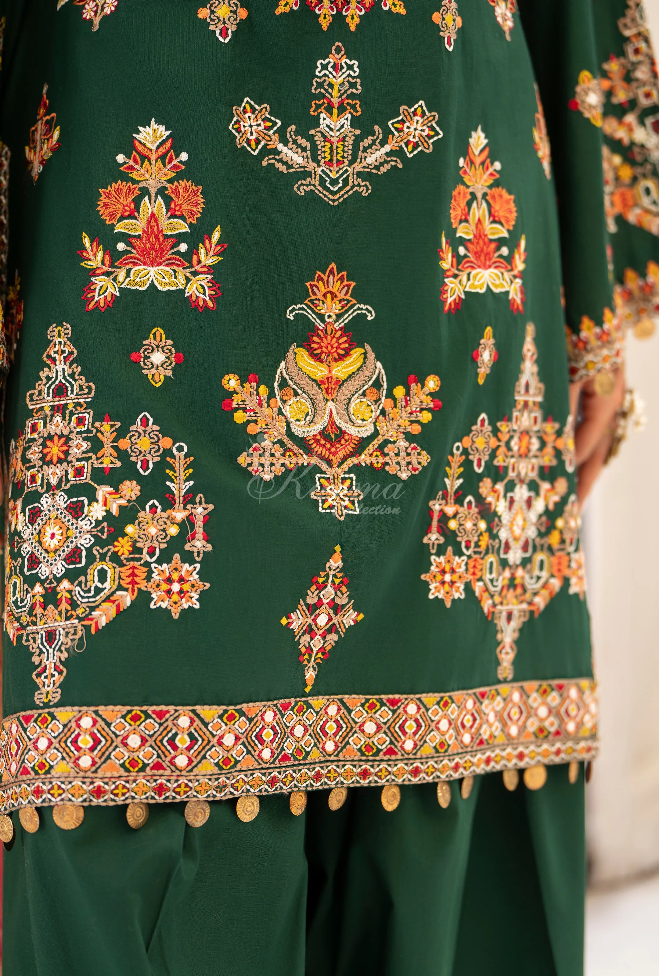 Original karma collection EVERGREEN Kc 1557 3 pc outfit