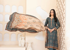 3pc Staple Digital Print Suit with Digital Print Dupatta