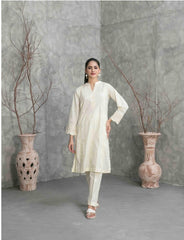 Zuri cream colour two piece