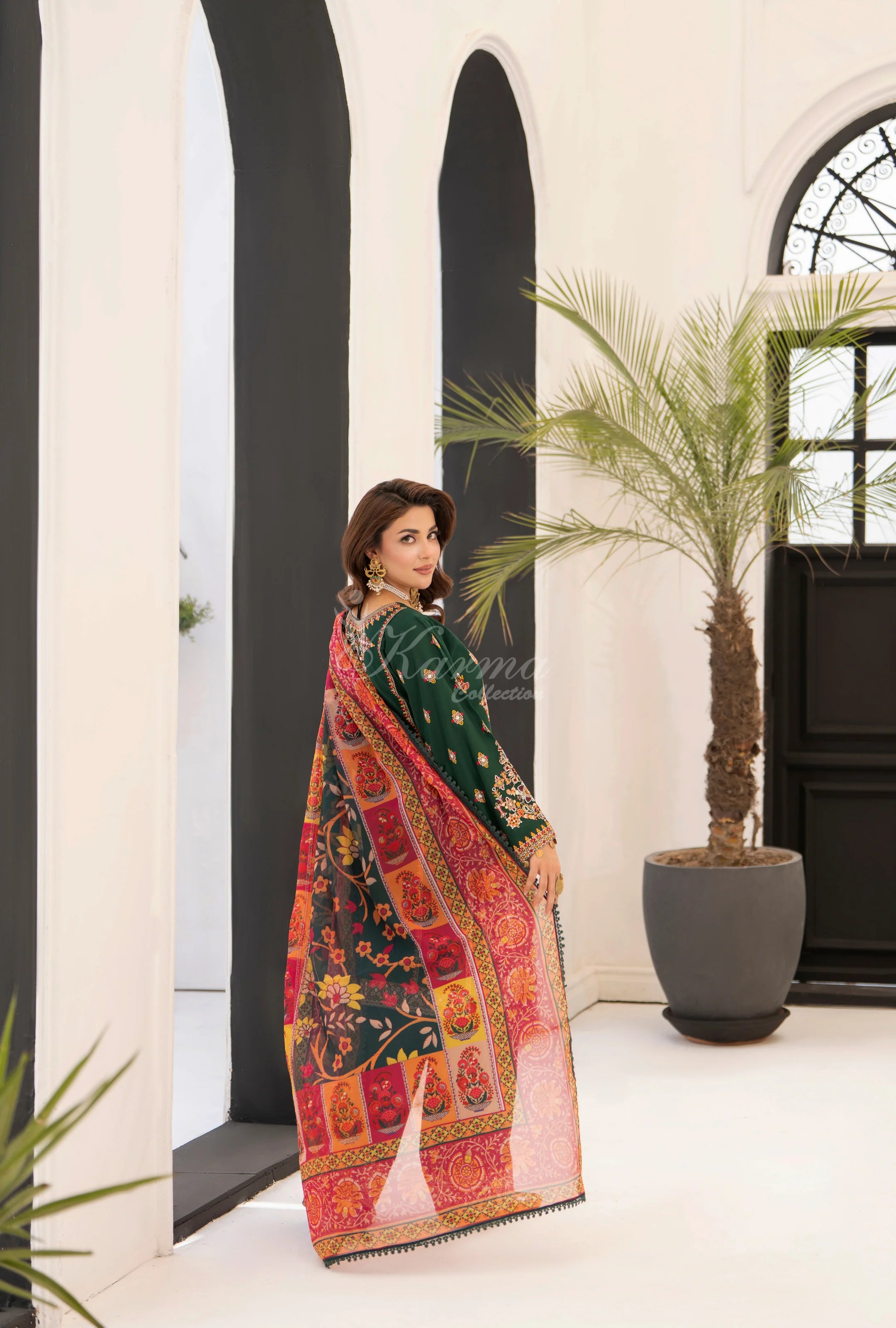 Original karma collection EVERGREEN Kc 1557 3 pc outfit