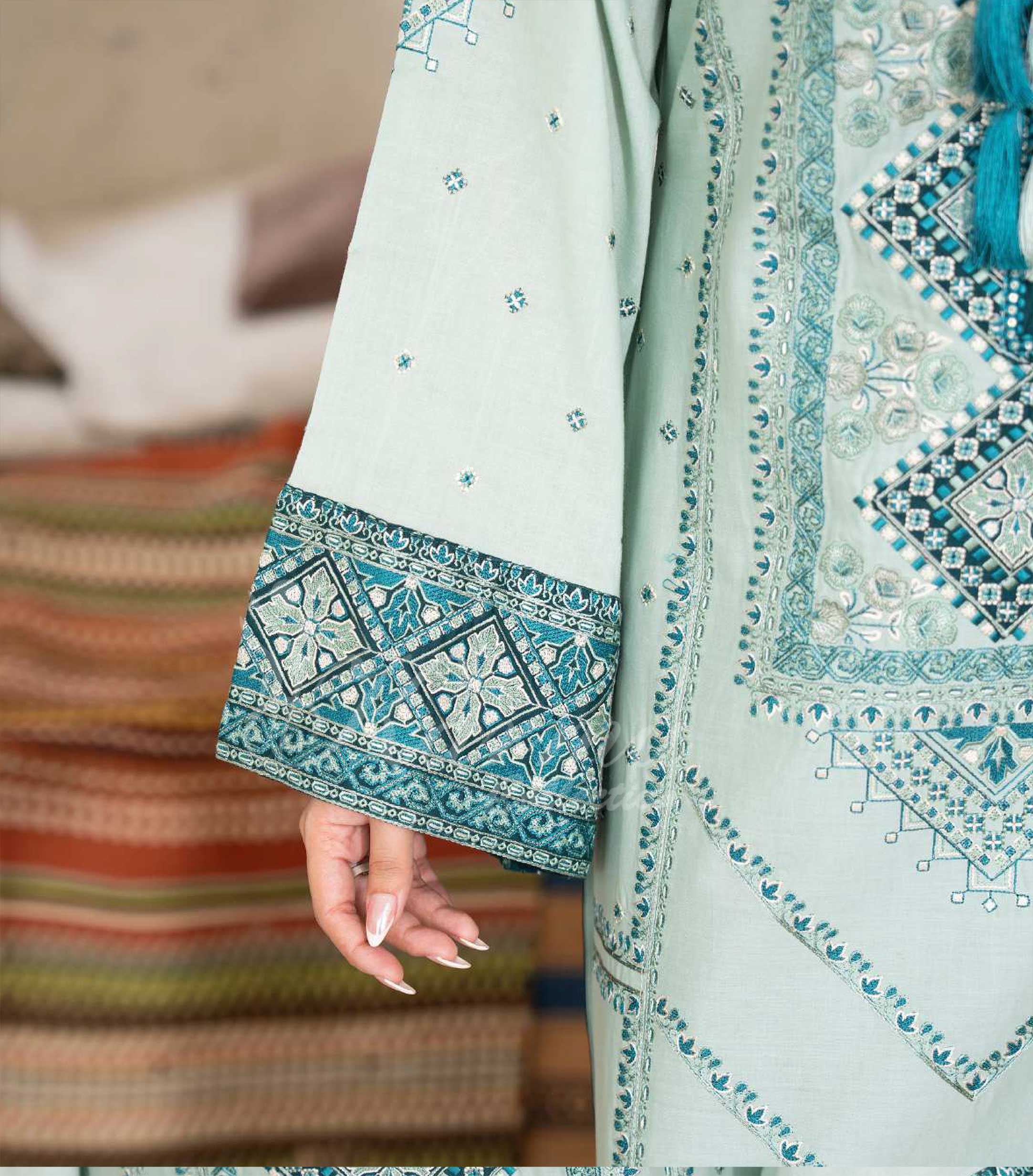 Original karma collection ARCTIC TEAL KC-1568 3pcs outfit