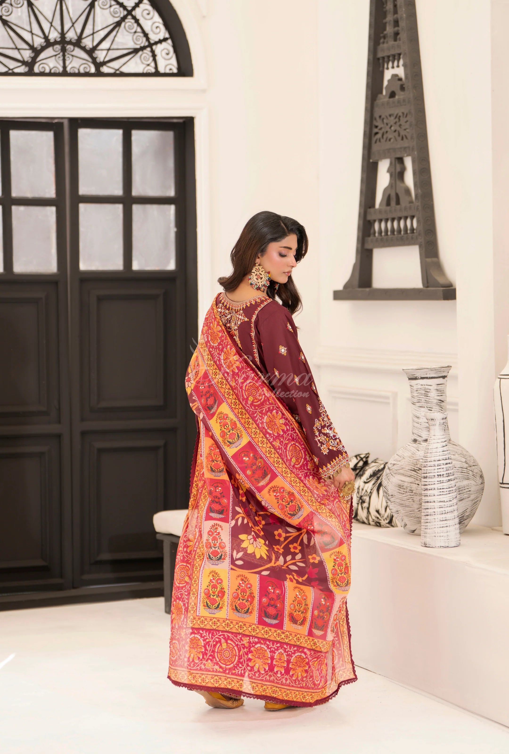 Original karma collection ROYAL BURGUNDY kc1557