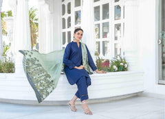 Tawakal  navy blue suit from heer collection