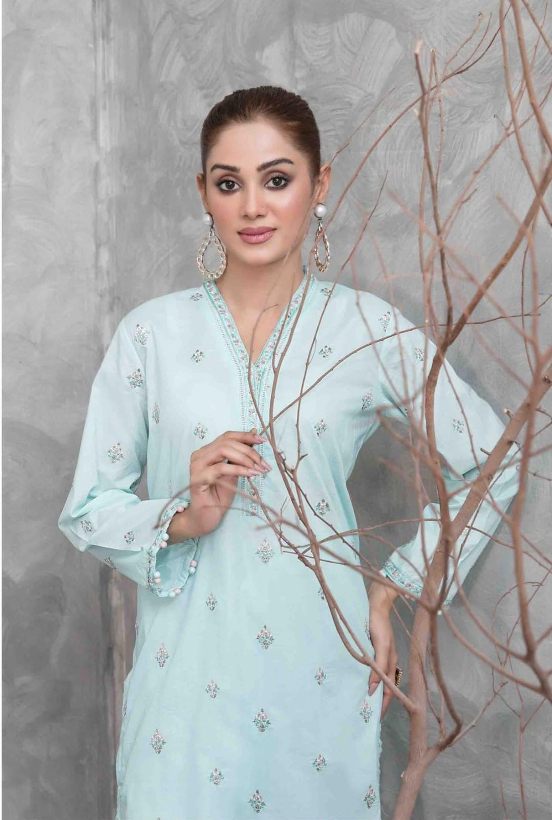 Zuri collection light green two piece