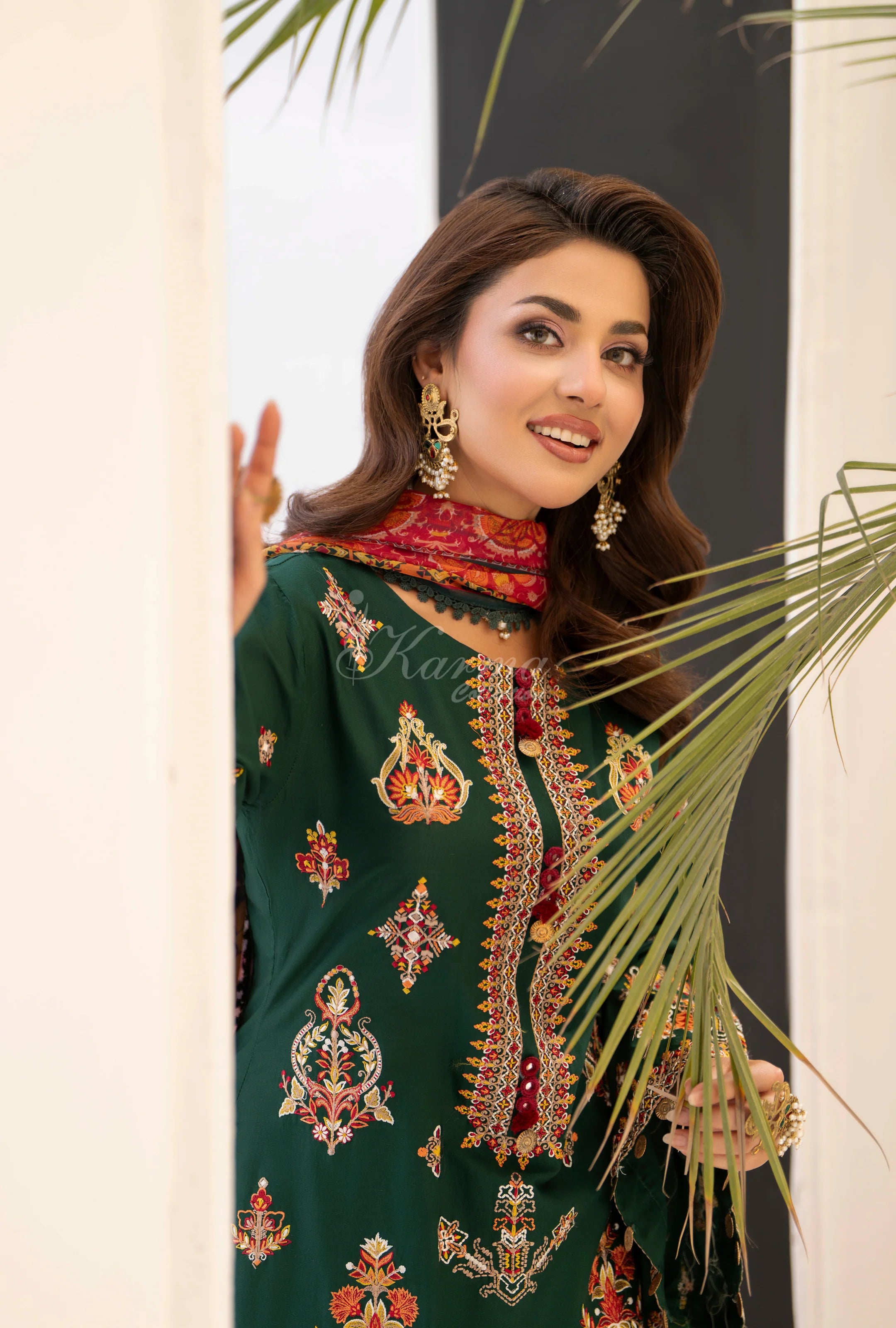 Original karma collection EVERGREEN Kc 1557 3 pc outfit
